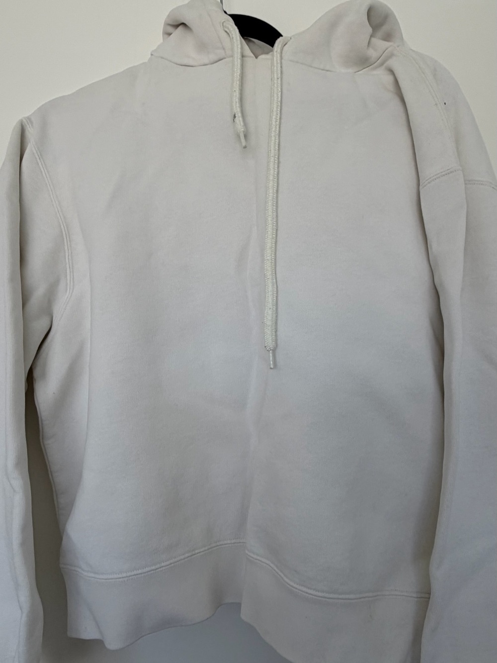 Alexander Wang Off-White Zip-Up Hoodie